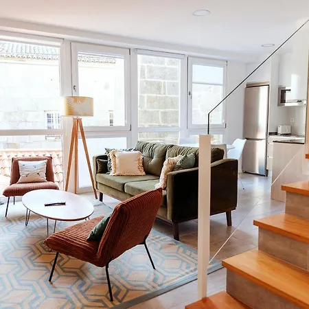 Duplex Camino De Santiago Ii En Rua Real, Апартаменты *